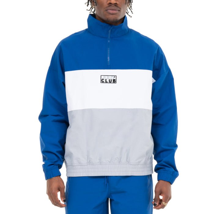 Pro Club Comfort Cotton/Nylon Half Zip Track Jacket - JacketPro ClubTheOGshop.com