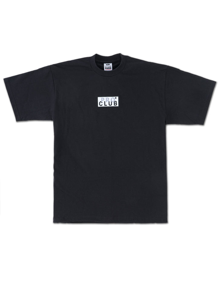 Pro Club Heavyweight Short Sleeve Embroidered Box Logo Tee