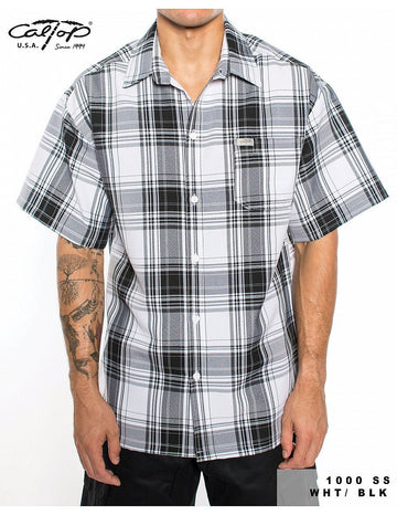 VETERANO SHIRT / BLK/WHT STRIPE main image 1