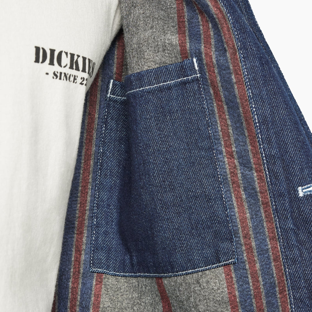 Dickies Blanket Lined Denim Chore Jacket - JacketDickiesTheOGshop.com
