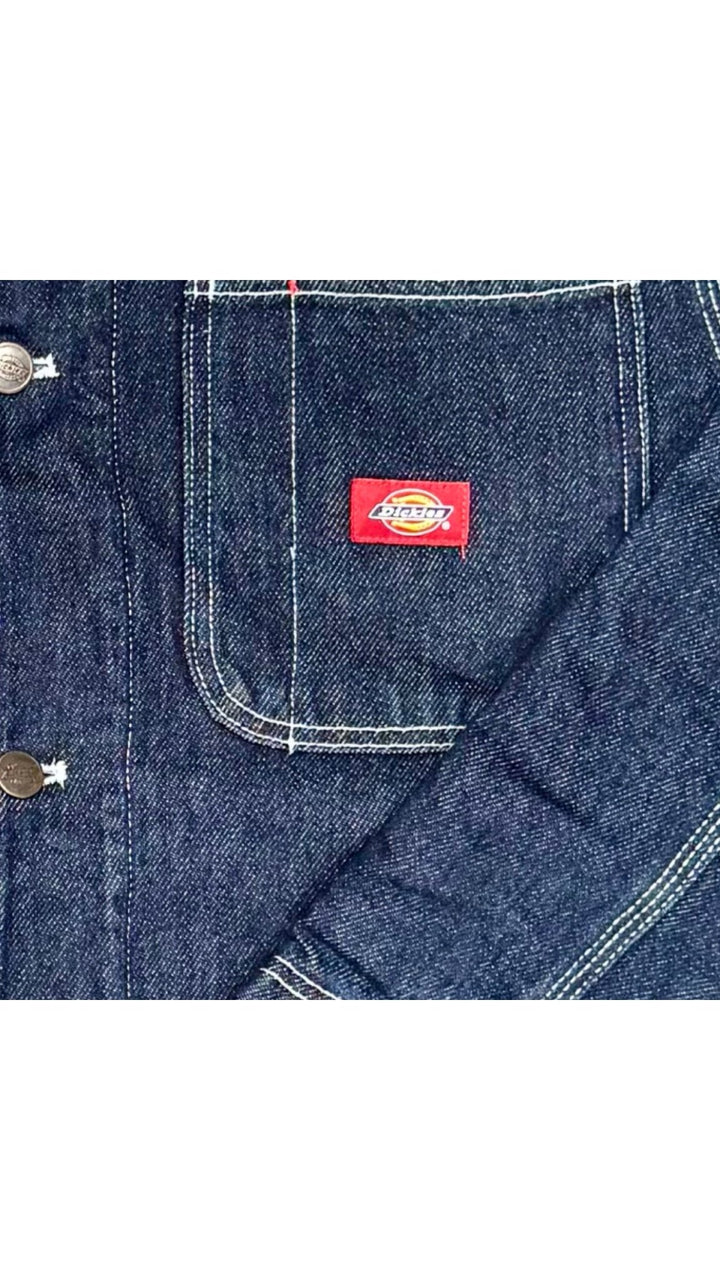 Dickies Blanket Lined Denim Chore Jacket - JacketDickiesTheOGshop.com