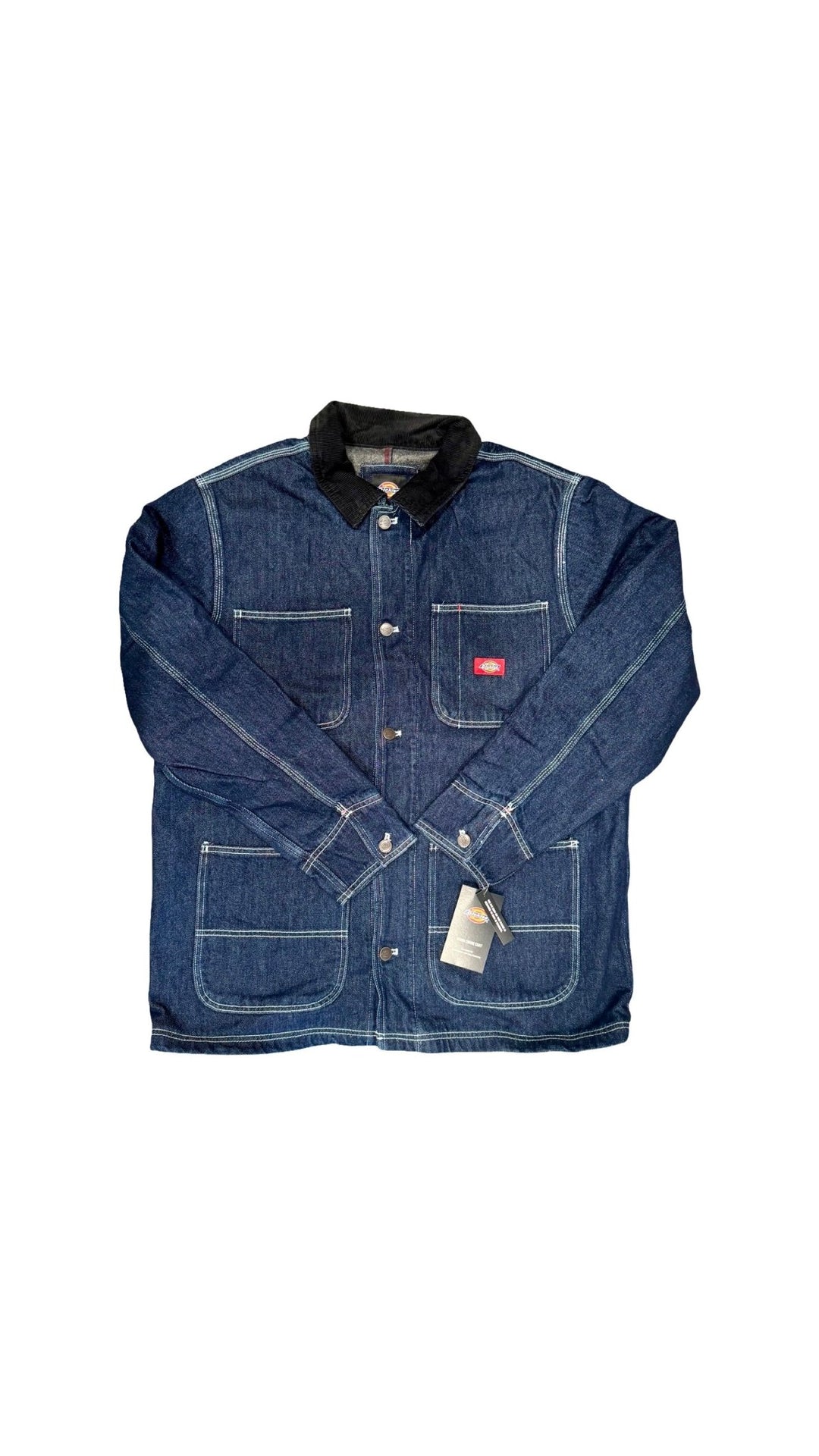 Dickies Blanket Lined Denim Chore Jacket - JacketDickiesTheOGshop.com
