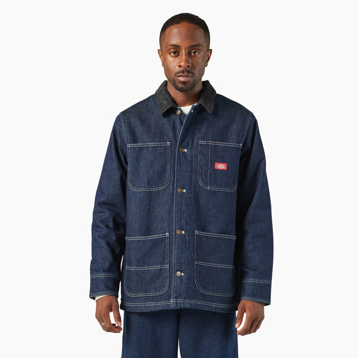 Dickies Blanket Lined Denim Chore Jacket - JacketDickiesTheOGshop.com
