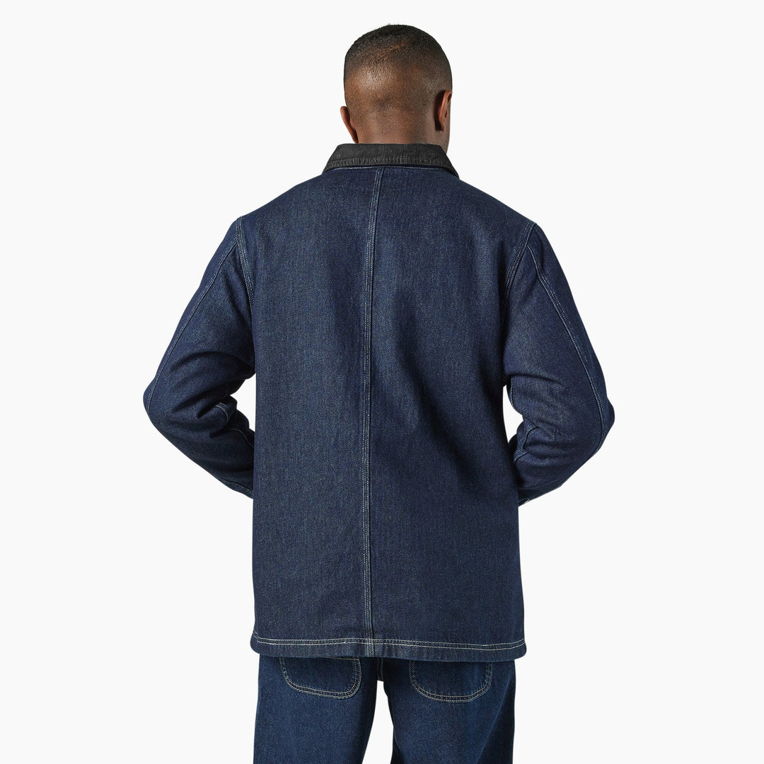 Dickies Blanket Lined Denim Chore Jacket - JacketDickiesTheOGshop.com