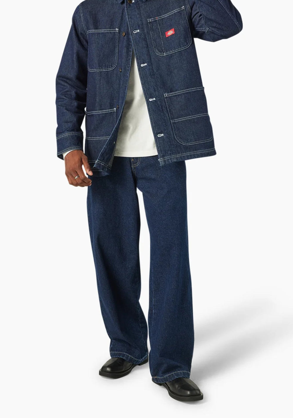 Dickies Blanket Lined Denim Chore Jacket - JacketDickiesTheOGshop.com