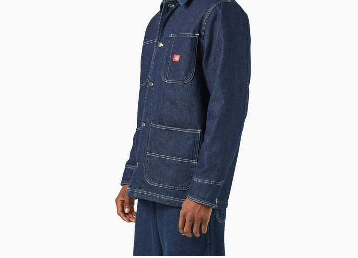 Dickies Blanket Lined Denim Chore Jacket - JacketDickiesTheOGshop.com