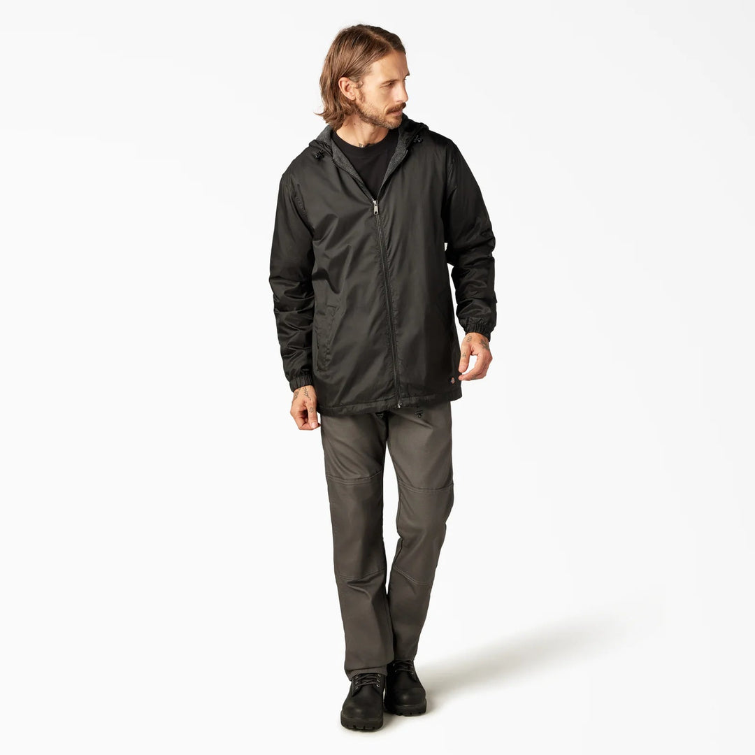 Dickies Fleece Lined Nylon Hooded Jacket - JacketDickiesTheOGshop.com