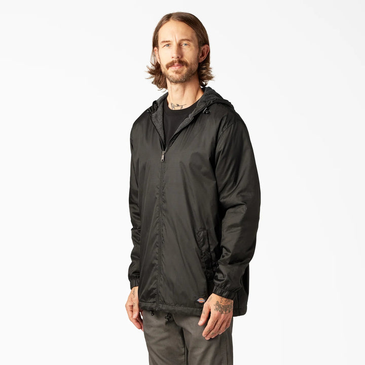 Dickies Fleece Lined Nylon Hooded Jacket - JacketDickiesTheOGshop.com