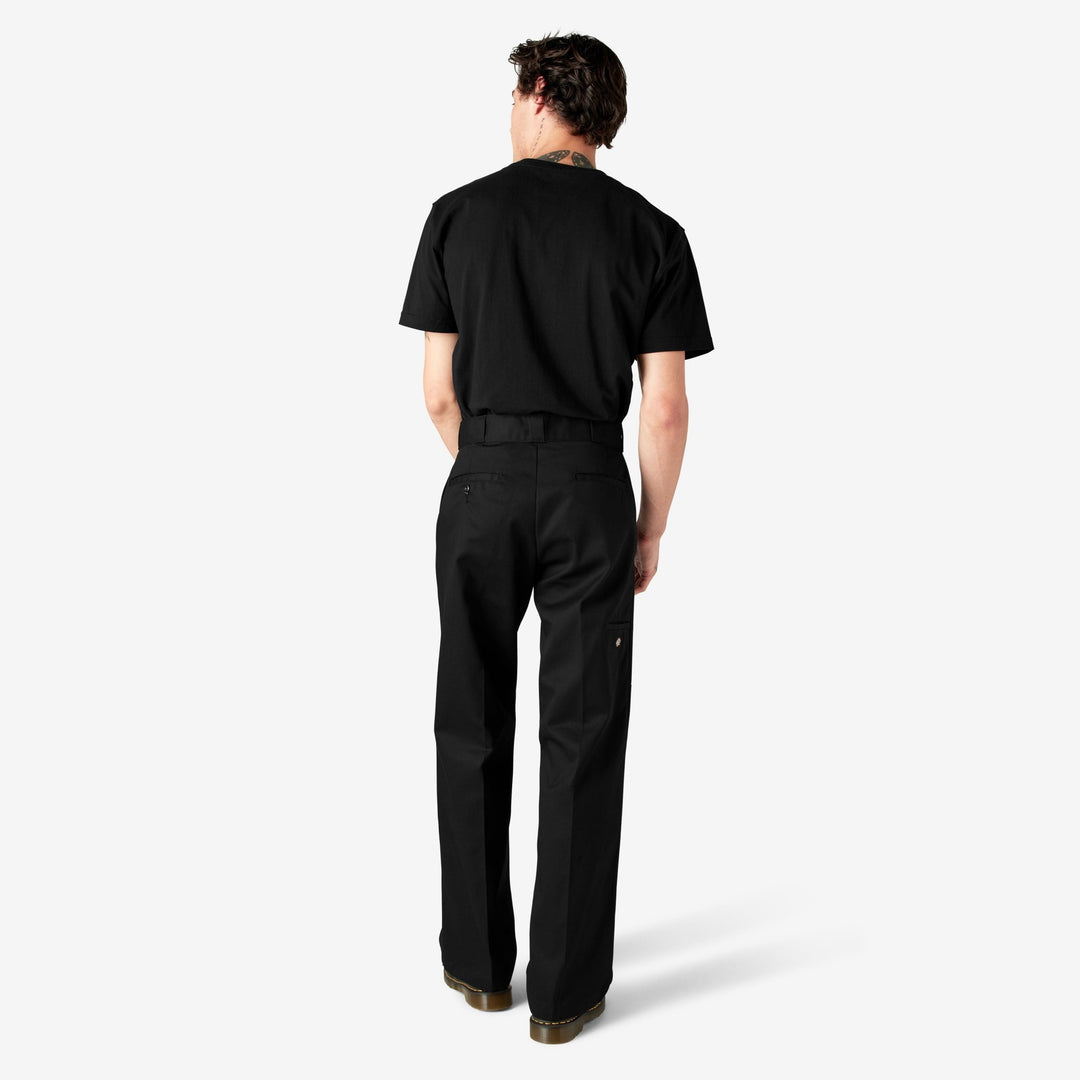 Dickies Loose Fit Double Knee Work Pants Black - PantsDickiesTheOGshop.com