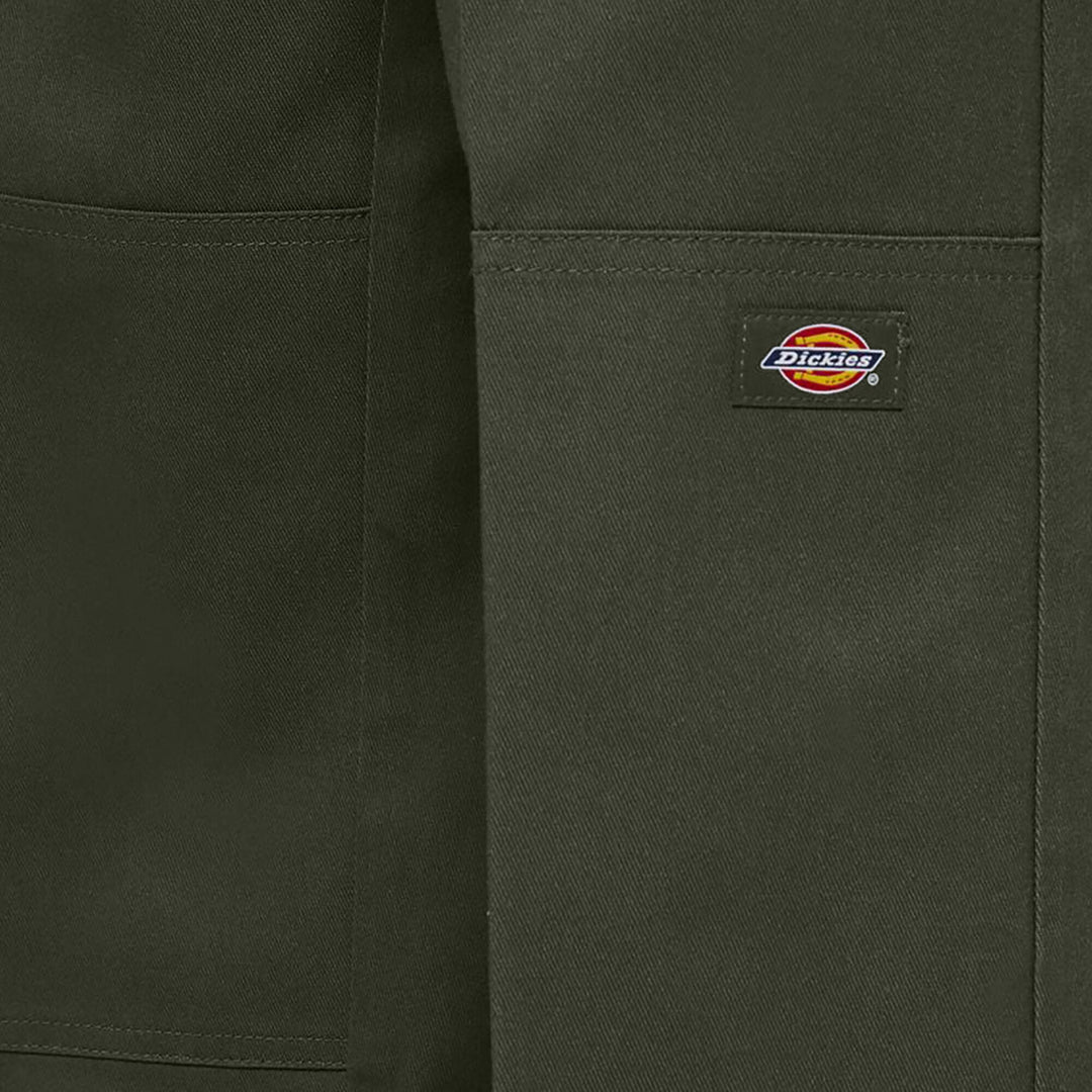 Dickies Loose Fit Double Knee Work Pants Olive Green - PantsDickiesTheOGshop.com