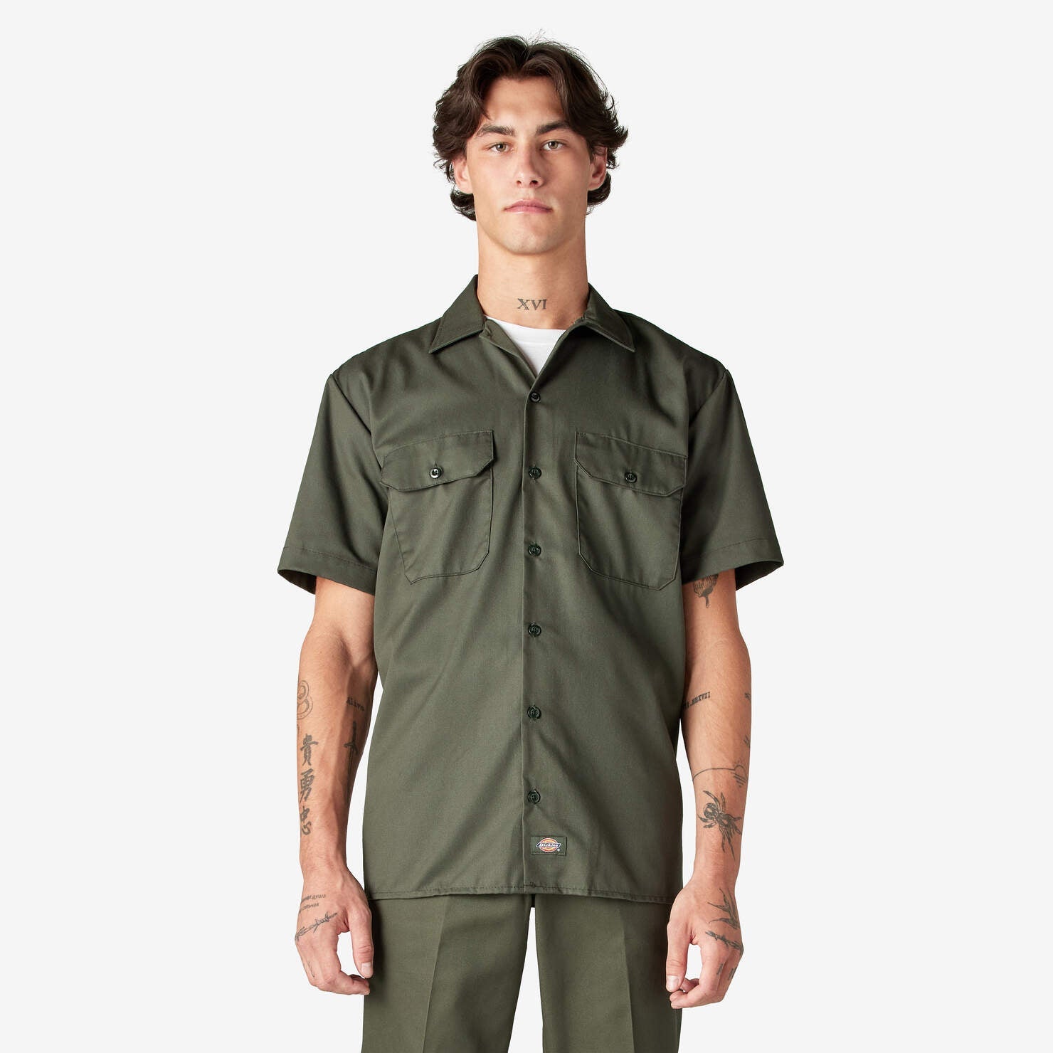 トップス HTC Dickies Short Sleeve Work Shirt DynamicImageHandler_791a1ff2-