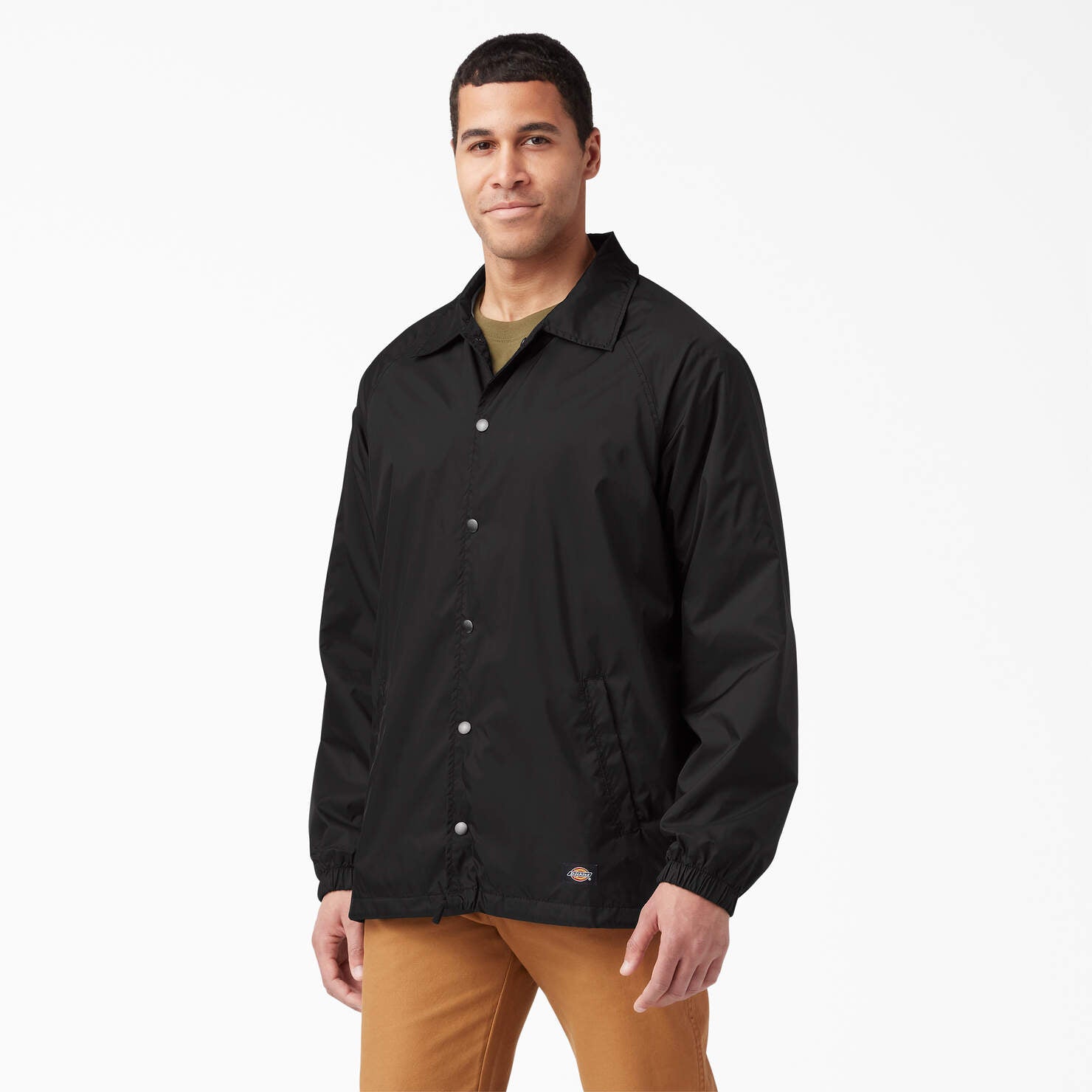Dickies Snap Front Nylon Windbreaker Jacket TheOGshop