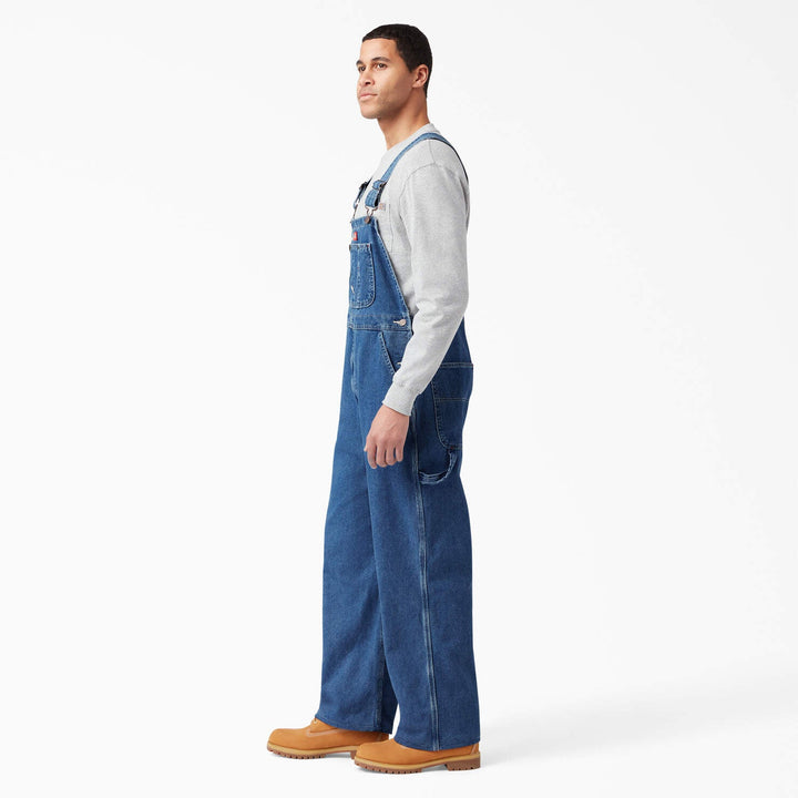 Dickies Stonewashed Indigo Bib Overalls - Bib OverallsDickiesTheOGshop.com