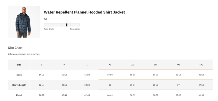 Dickies Water Repellent Flannel Hooded Shirt Jacket - JacketDickiesTheOGshop.com