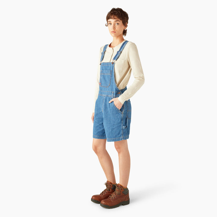 Dickies Women's Relaxed Fit Bib Shortalls - Bib OverallsDickiesTheOGshop.com