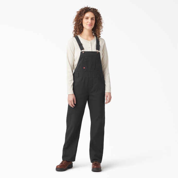 Dikcies Women's Relaxed Fit Bib Overalls - Bib OverallsDickiesTheOGshop.com