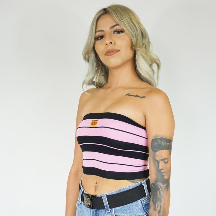 FB COUNTY CHARLIE BROWN TUBE TOP - Crop TopFB CountyTheOGshop.com