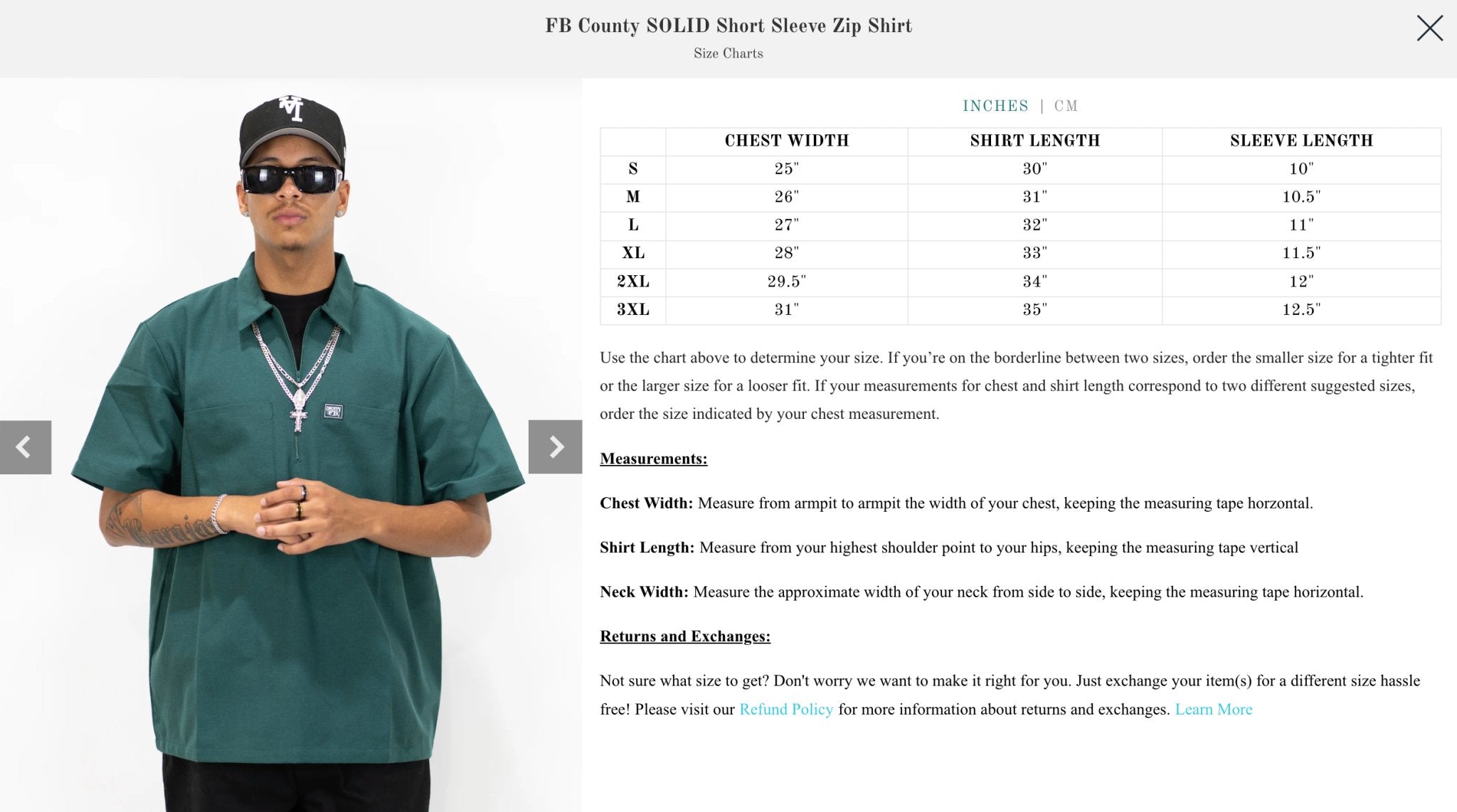 FB County Short Sleeve Zip Shirt – TheOGshop.com