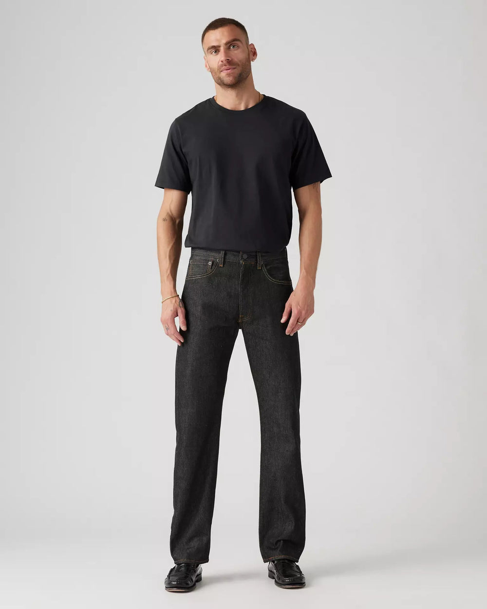 Levis 501® Original Shrink - to - Fit Men's Jean Rigid Black - Denim PantsLevisTheOGshop.com