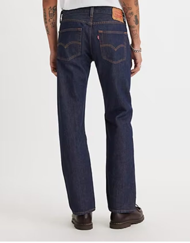 LEVIS 501® ORIGINAL SHRINK-TO-FIT™ MEN'S JEANS - Denim PantsLevisTheOGshop.com