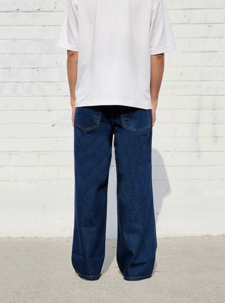 Neo Blue Super Baggy Denim Jeans - PantsNeo BlueTheOGshop.com