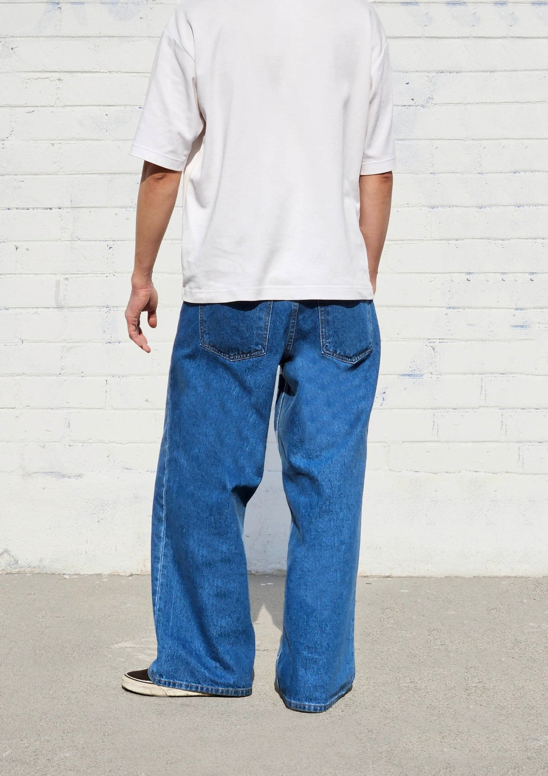 Neo Blue Super Baggy Denim Jeans - PantsNeo BlueTheOGshop.com