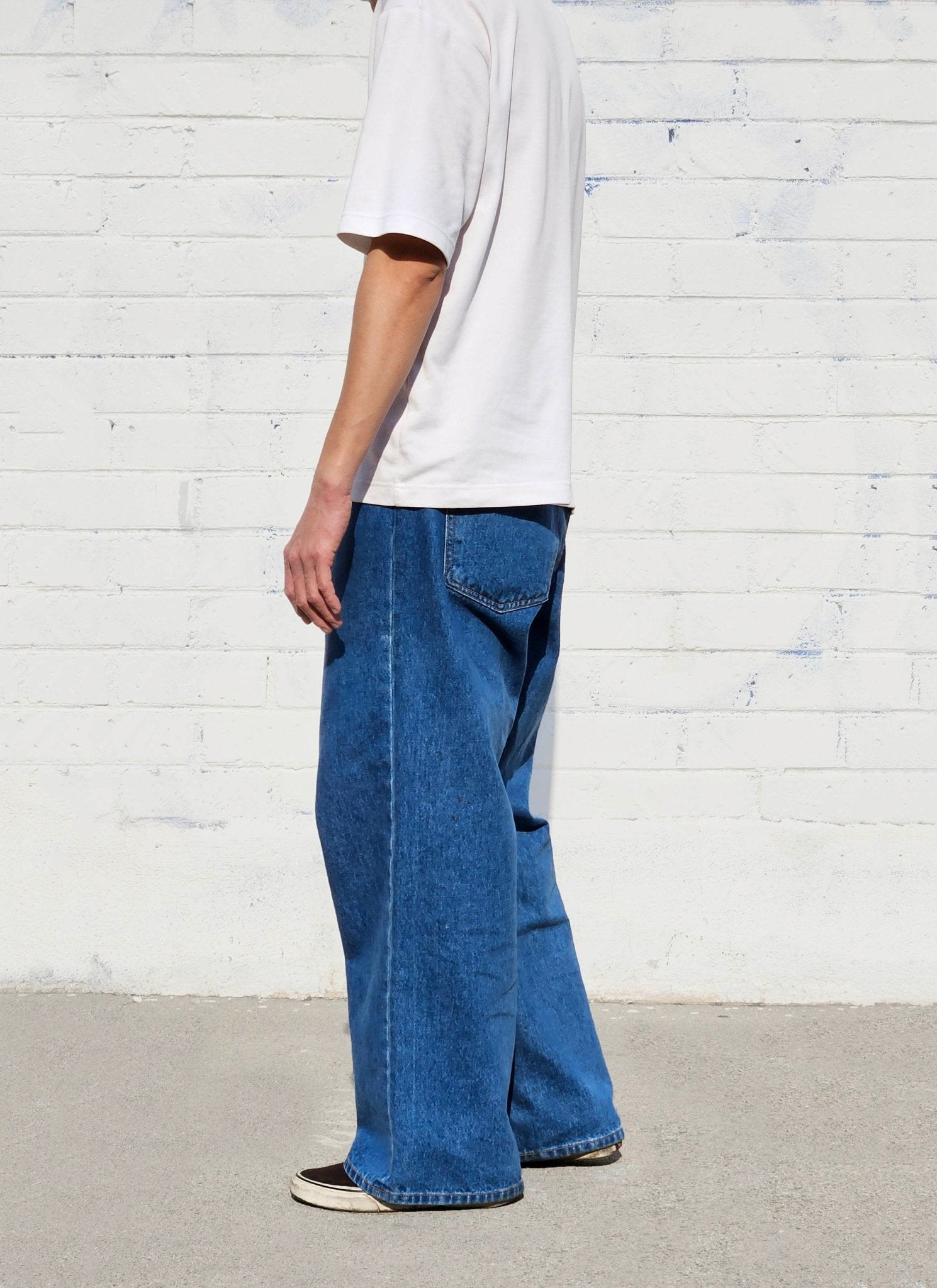 Neo Blue Super Baggy Denim Jeans – TheOGshop.com