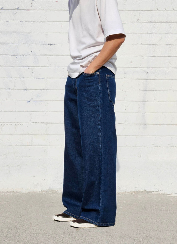 Neo Blue Super Baggy Denim Jeans - PantsNeo BlueTheOGshop.com