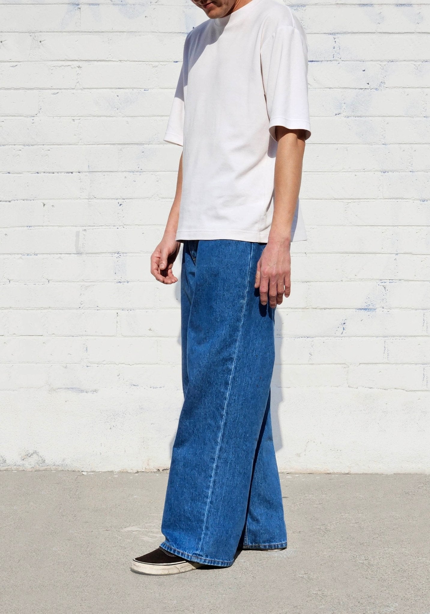 Neo Blue Super Baggy Denim Jeans – TheOGshop.com