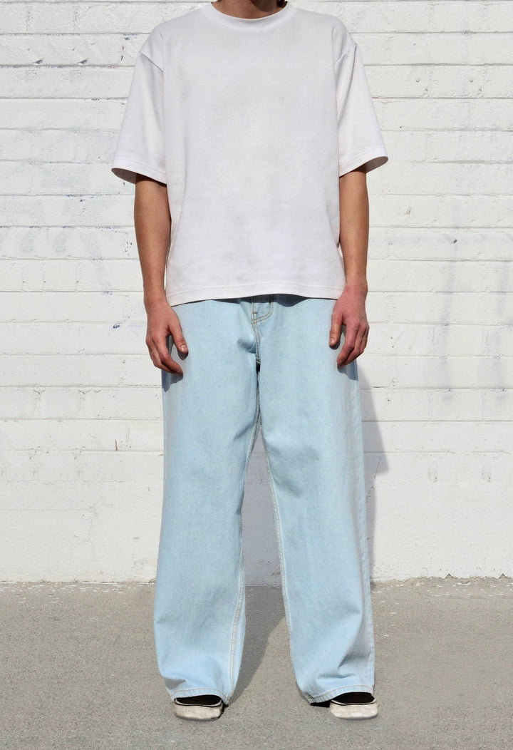 Neo Blue Super Baggy Denim Jeans - PantsNeo BlueTheOGshop.com