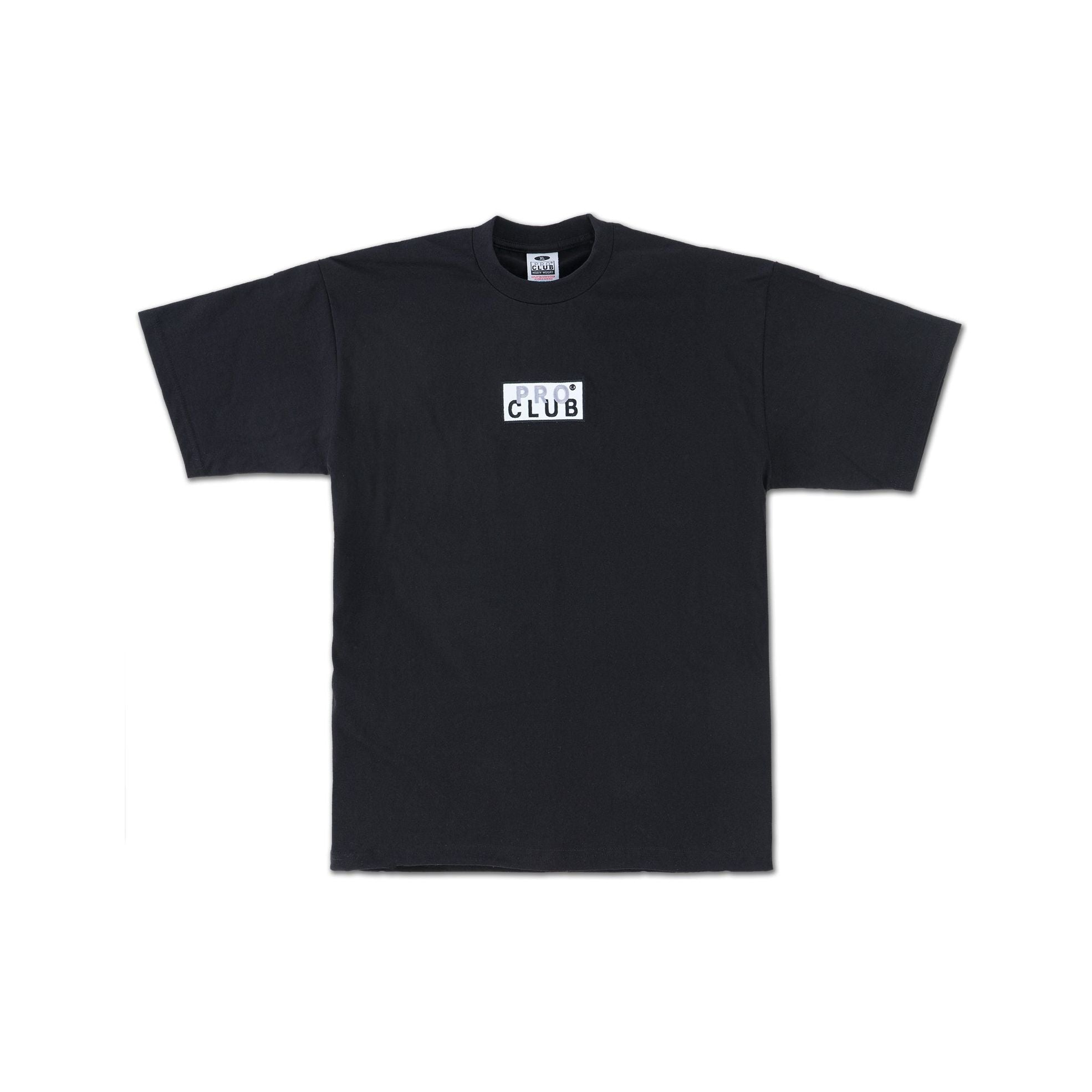 Pro Club Heavyweight Short Sleeve Embroidered Box Logo Tee