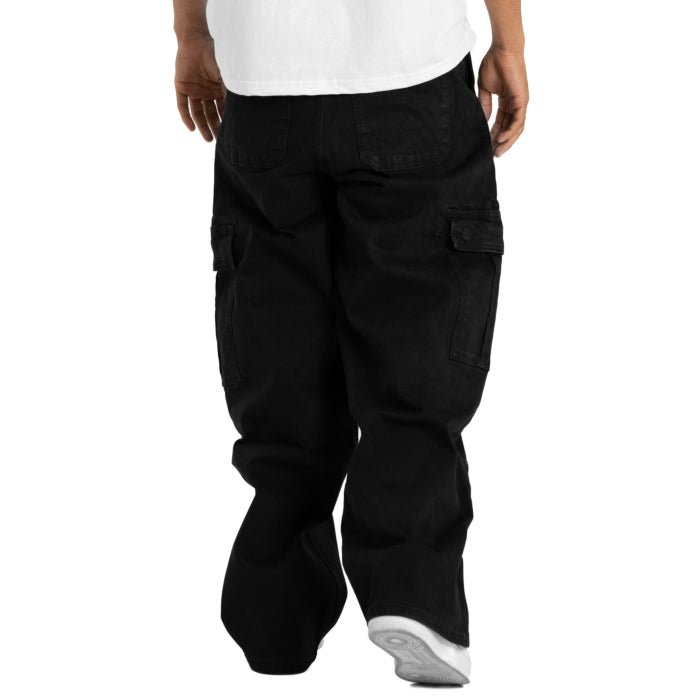 Pro Club Men's Heavyweight Baggy Fit Denim Cargo Pant - PantsPro ClubTheOGshop.com