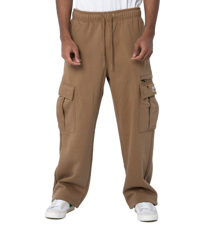 Pro Club Men's Heavyweight Basic Open Leg Cargo Sweatpant - SweatpantsPro ClubTheOGshop.com