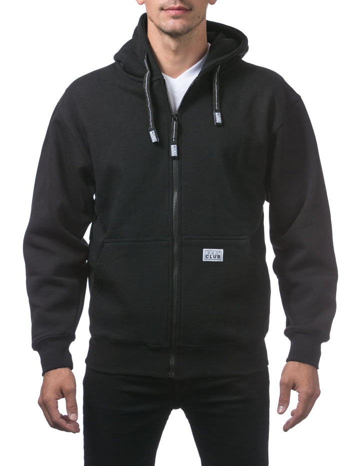 Pro Club Men's Heavyweight Full Zip Fleece Hoodie - SweatshirtPro ClubTheOGshop.com