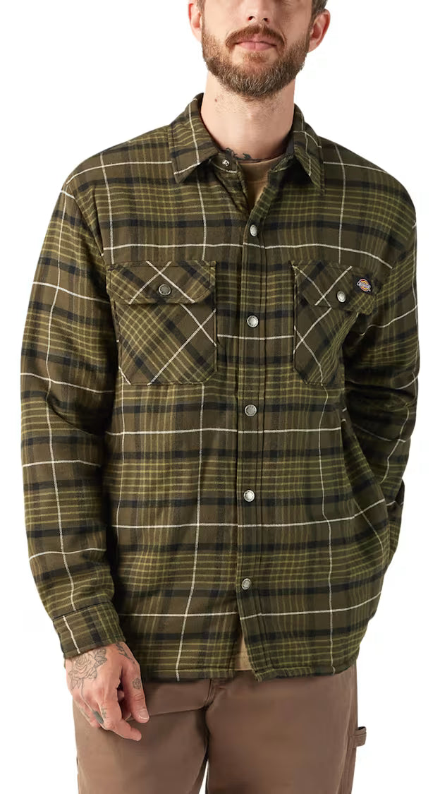 Dickies Fleece Lined Flannel Jacket